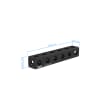 Bars - 25x25x150mm, AF25, 2 pieces product photo Back View S
